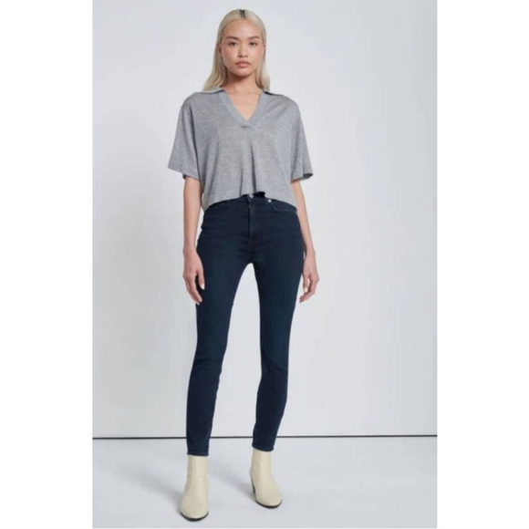 Seven for all Mankind Skinny high waisted Jeans 30 dark blue - Picture 1 of 11
